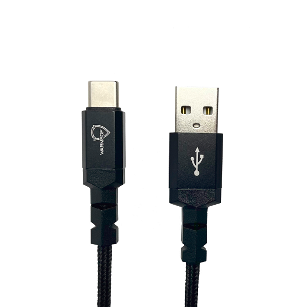 Зарядний шнур для швидкого заряджання телефону USB to Type-C 1.2 м UWarmSof кабель для зарядки планшета повербанка смартфона провід тайпсі - 3