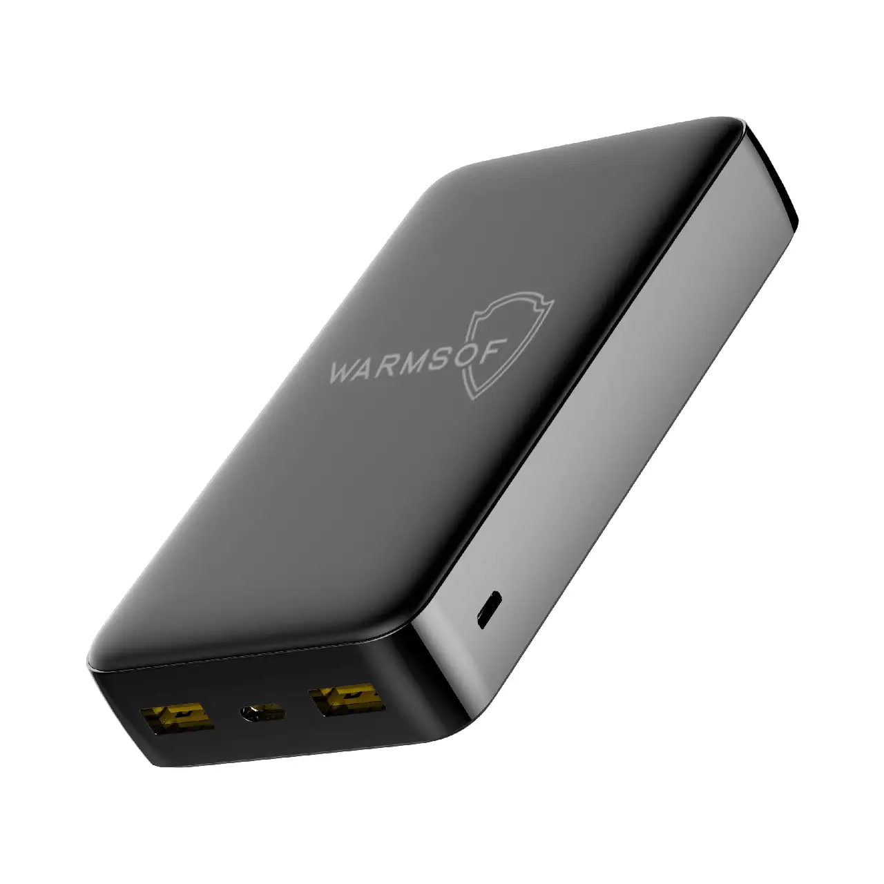 Універсальна мобільна батарея UWarmSof 10000mAh повербанк з швидкою зарядкою для телефону Power Delivery 3.0 Quick Charge 3.0 22.5W Чорний - 2