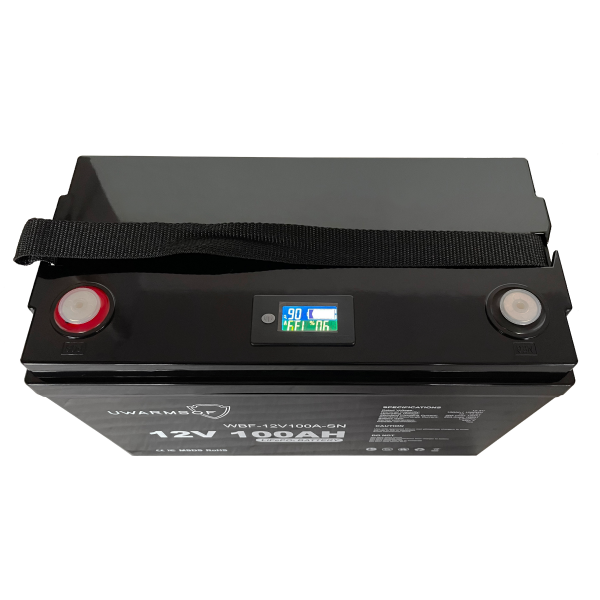 Акумуляторна батарея UWarmSof LiFePo4 12V 100Ah з екраном - 5