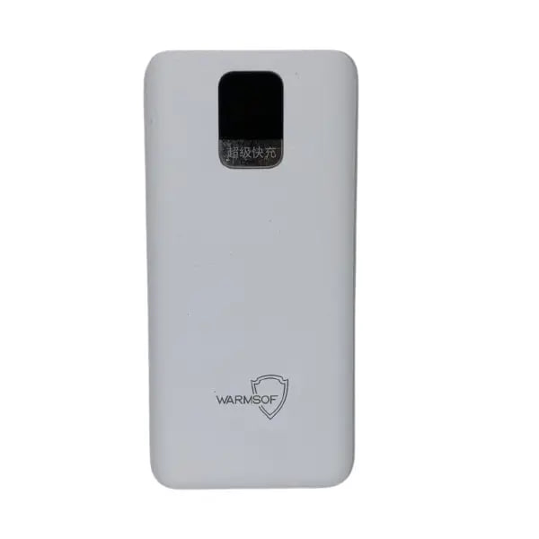Повербанк для телефона UWarmSof 32000mAh УМБ із швидкою зарядкою портативне зарядне Білий