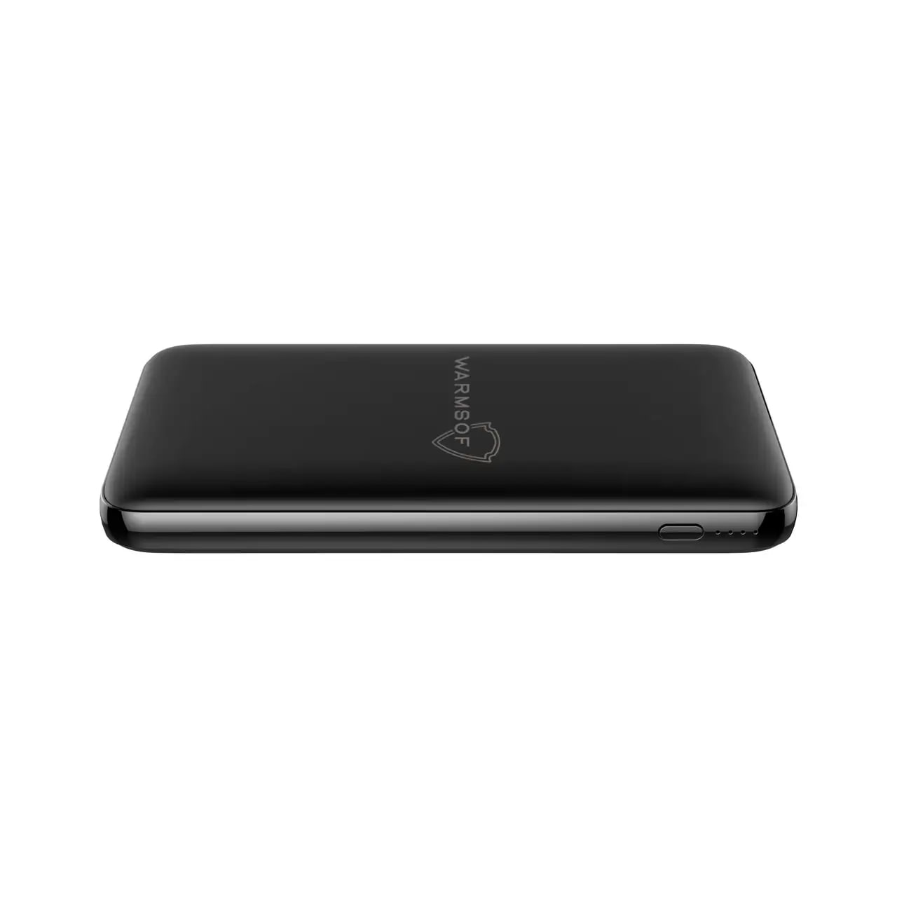 Універсальна мобільна батарея UWarmSof 10000mAh 2xUSB повербанк для телефону Чорний - 2