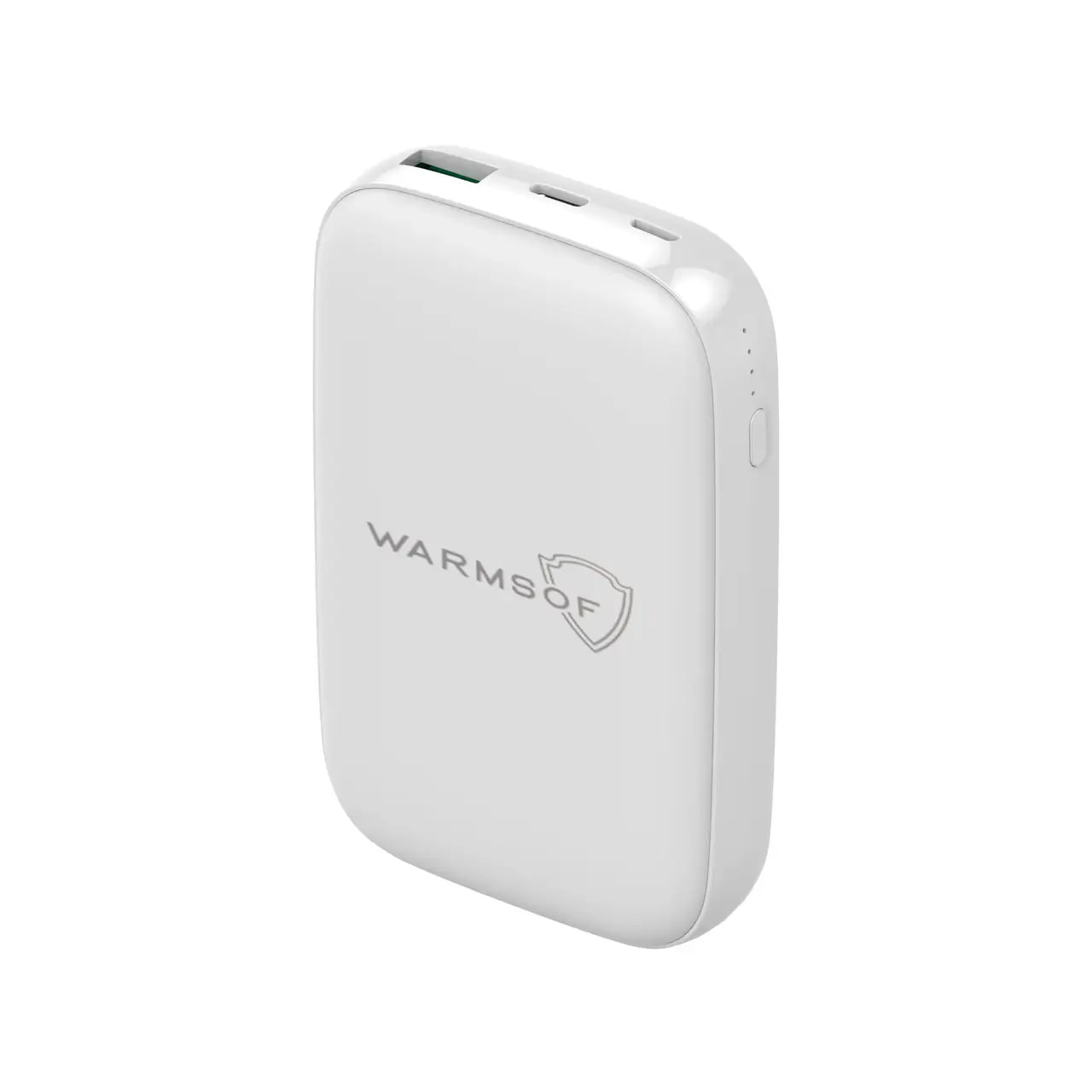 УМБ для телефону та планшета UWarmSof 10000mAh 2xUSB 1хType-C повербанк зі швидкою зарядкою Білий