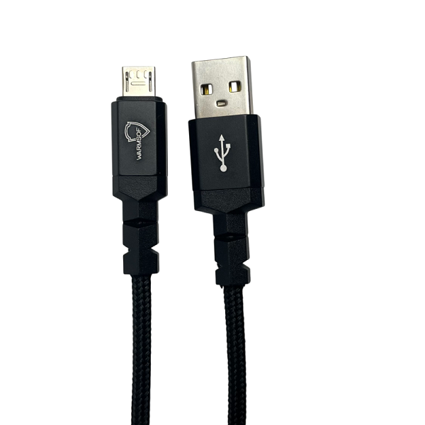 Кабель для зарядки телефону usb to micro usb 1.2 м UWarmSof зарядний шнур для смартфона планшетного ноутбука ліхтаря провід для швидкого заряджання кабелі зарядні - 2
