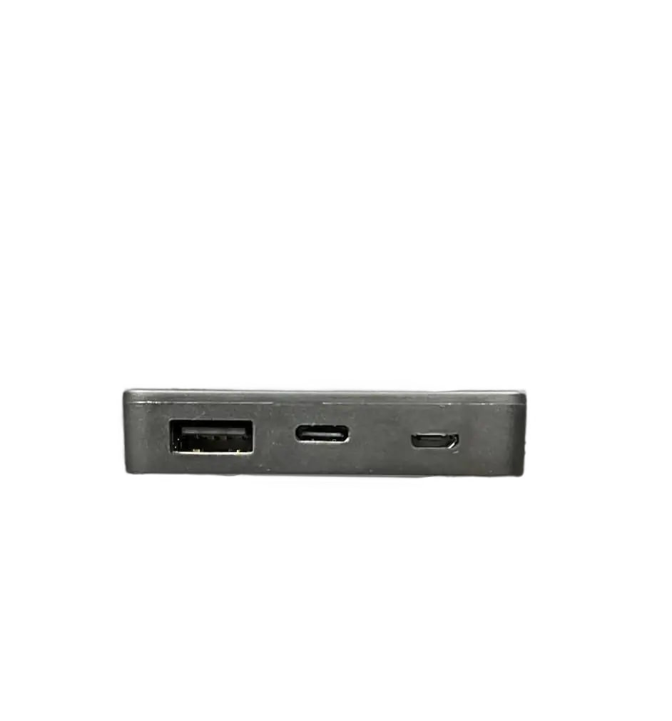 Повербанк для смартфона та планшета UWarmSof 5000mAh УМБ зовнішній акумулятор Чорний - 2