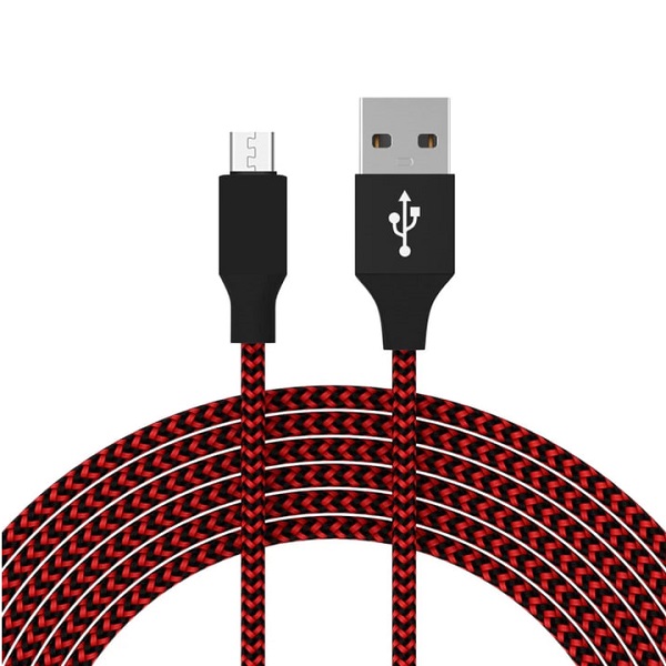 Кабель зарядний USB to Micro 2 м UWarmSof шнур для заряджання телефону провід для швидкого заряджання ноутбука ноутбука смартгодин 2.4 A - 2
